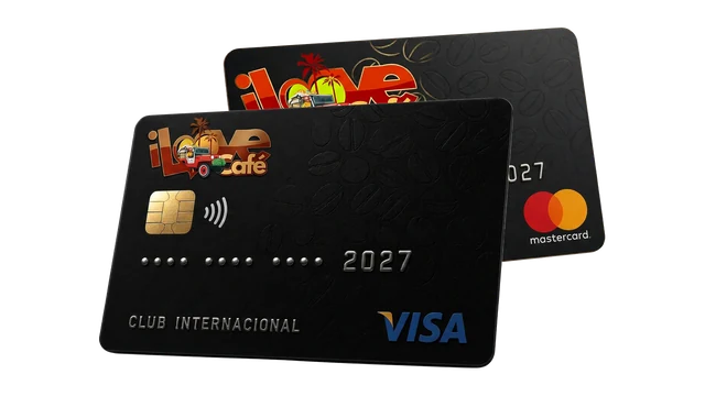 Tarjeta débito del Club Internacional del Café, en Visa y Mastercard